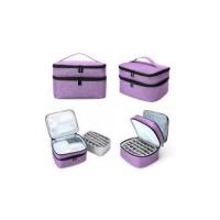 Bolsa de almacenamiento &; Barniz &; Ongles - &; Estuche De Barniz &; Clavos &; Estuche de transporte para esmalte &; Clavos, para organizador de aceites esenciales para aceite de fragancia y accesorios (gris,) 30 botellas - details 3