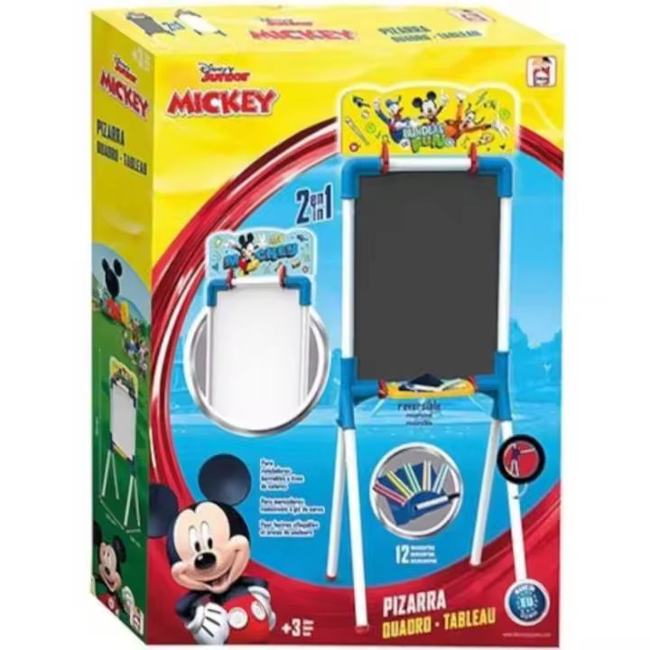 Pizarra Infantil Mickey Disney con Caballete Mickey Mouse - 1