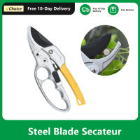 Tijeras De Podar Con Hoja De Acero Y Mango Ergonómico Herramienta De Jardinería Para Plantas Y Árboles Kit De Podar - details 2