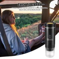 Máquina de café Espresso portátil eléctrica inalámbrica 3 en 1 para coche y hogar, cafetera de Camping, cafetera de viaje para cápsulas en polvo - details 5