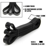 Banda De Resistencia De Látex Para Pilates Y Ejercicios De Fuerza Resistente Auxiliar De Agarre Para Deportes Y Entrenamiento De Fitness Equipo De Elasticidad Para Brazos Piernas Abdomen Y Espalda - details 11