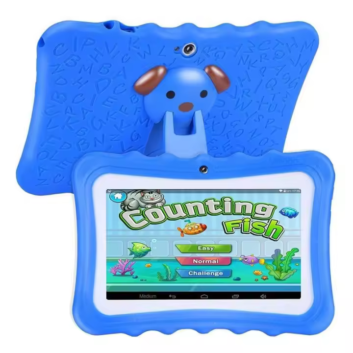 Tableta de 7 Pulgadas para Niños con Protección para los Ojos, Almacenamiento de 8GB, Cámaras Duales- Incluye Funda Antigolpes-regalo de Navidad - 1