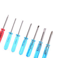 Set De Destornilladores Miniatura 7 Piezas 45mm X 3mm Azul Herramienta De Reparación Para Ejercitar La Habilidad Manual - details 3
