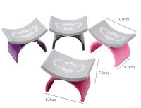 Almohadilla De Uñas En Forma De U De Silicona 1pc Soporte Para Mano Desmontable Para Salon De Uñas Herramientas De Mano - details 6