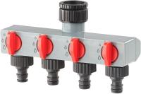Selector de agua ajustable de 4 vías en el grifo, 3 niveles de pulverización - details 2