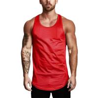 Camiseta De Gimnasio Para Hombre Verano Secado Rápido Malla Top De Musculación Sin Mangas Camiseta Deportiva Fitness O-Neck - details 7