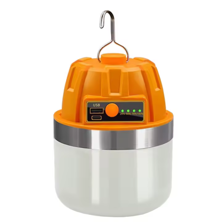 Bombillas duraderas luces de la parada del mercado luces móviles camping casa corte de energía de emergencia iluminación al aire libre - 1