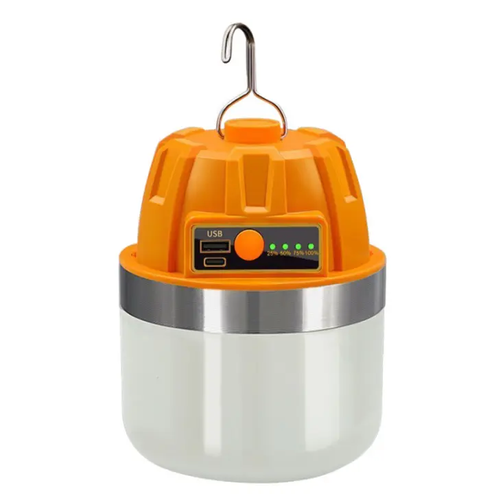 Bombillas duraderas luces de la parada del mercado luces móviles camping casa corte de energía de emergencia iluminación al aire libre - 1