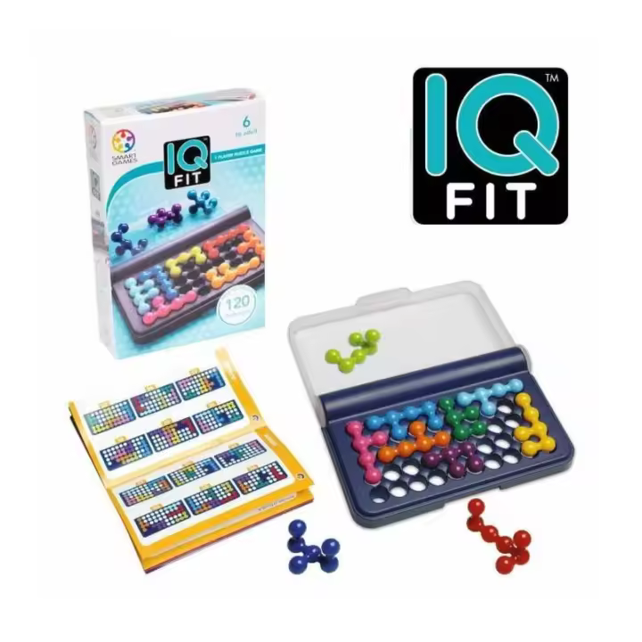 Juego de Lógica 3D IQ Fit de Lúdilo para Niños de 6 Años en Adelante - 1