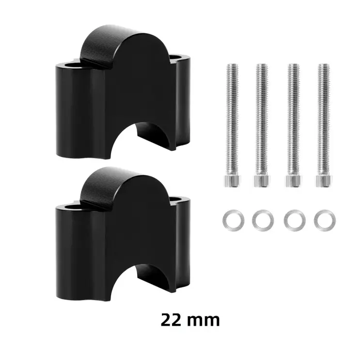 Amplificador De Manillar De Motocicleta Universal 22mm/28mm Accesorios Modificados Altura De Montaje De Barra De Manillar - 1