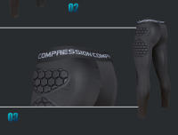 Pantalones De Entrenamiento De Portero De Fútbol Para Hombres Con Protección De Esponja EVA Pantalones Largos Con Protección De Rodilla Y Cadera De Rugby - details 4