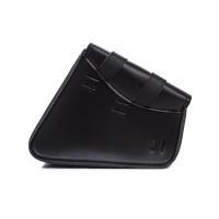Bolsas De Silla Para Motocicleta De Cuero PU Universal Para Honda Suzuki Sportster XL883 1200 Estilo Swing Arm Bolso De Almacenamiento Impermeable Negro - details 6