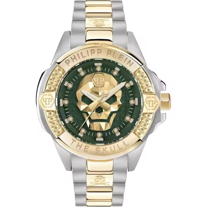 Philipp Plein Reloj Unisex analógico de Cuarzo , PWNAA0622 The $Kull GENDERLESS - 1