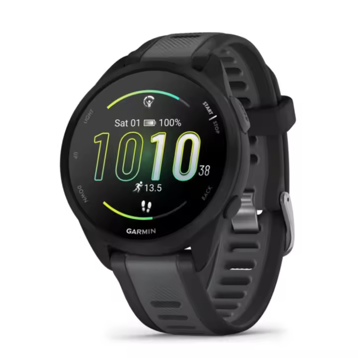 SMARTWATCH GARMIN FORERUNNER 165 43MM NEGRO - 1