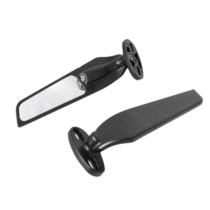 Espejos Retrovisores Ajustables Para Yamaha YZF R3 R25 R15V3 R6 Con Luz Accesorios De Aluminio CNC Para Motocicleta - 1