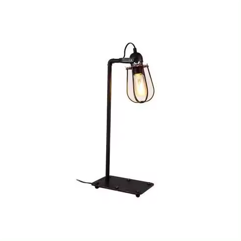 EDM Lámpara de mesa vintage metálica E27 60W 22x51cm - EDM - 32107  Iluminación - 1