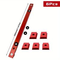 Kit De Guía De Corte De Ángulo T-Slot En Aleación De Aluminio Para Herramientas Manuales Juego De Guía De Corte De Miter Para Torno De Mesa - details 7