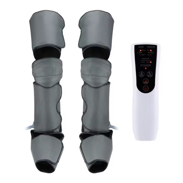 Masajeador De Piernas Con Presión De Aire 360° Relajación Muscular Y Drenaje Límpico Promueve La Circulación Sanguínea Adecuado Para Caderas Y Túneles Completo - 1