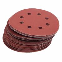 10pcs Disco De Arena 125mm 5 Pulgadas 8 Agujeros Adhesivo Bloque De Abrazo Para Bricolaje Madera Metal Pulido Orbal Sándwich - details 5