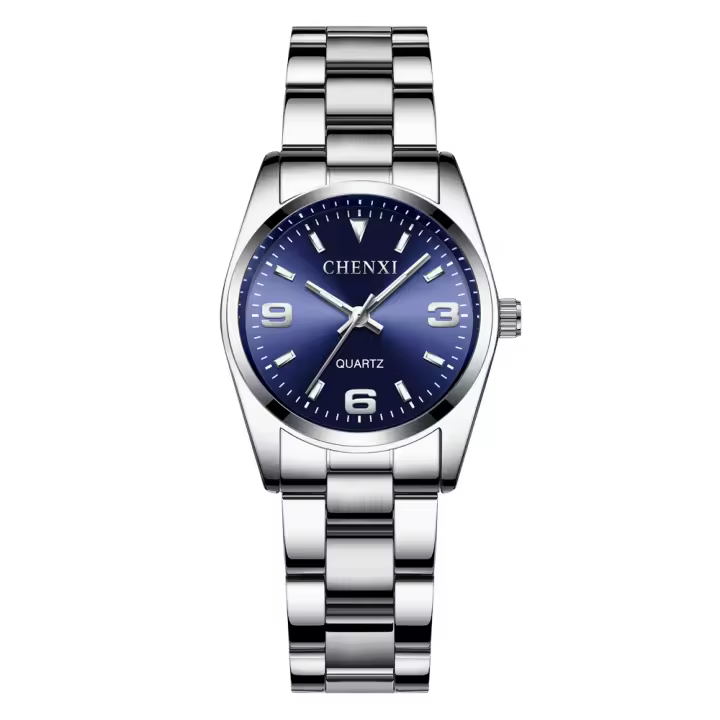 Reloj De Pulsera Deportivo De Lujo Para Hombre CHENXI Reloj De Cuarzo Acero Inoxidable Resistente Al Agua Moda Y Casual - 1