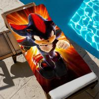 Toalla De Bano Rápida Y Suave S-Sonic El He-dgehog Para Playa Piscina Viajes Gimnasio Camping Deportes Tamaño Varía - details 3