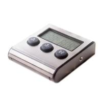 Termómetro de cocina de 0 a 300 ℃ con sonda, termómetro de Cocina y temporizador, termómetro digital con sonda para carne y barbacoa. - details 1