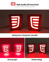 Reflector De Faros LED Para Coche Para Mitsubishi Pajero Shogun V97 V98 V87 V93 V95 Montero 2007-2020 Luz De Freno Y Señal De Giro Trasero - details 6