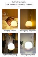 Lámpara De Noche LED Portátil Con Control Remoto Y Luz Dimmable Para Dormitorio Lámpara De Escritorio Para Lectura Y Decoración De Ambiente - details 8