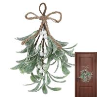 Falsas Ramas De Mistletoe Artificiales Con Efecto De Niebla Decoración Festiva Para El Hogar Y Navidad Ramas Duraderas De Flores Artificiales Para Uso Interior En Invierno - details 9