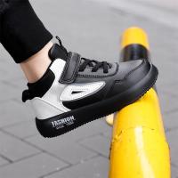Zapatos Deportivos Para Niños Cuero Modelos Medio Y Grande Zapatillas Casuales Unisex Impermeables Talla True Mesh Lining EVA Outsole - details 5
