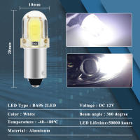 Lámpara LED BA9S 10X T4W H6W W5W CANBUS COB 2SMD Luz De Lectura Interior De Coche Luz De Placa Lateral Luz De Señal 12V Universal - details 3