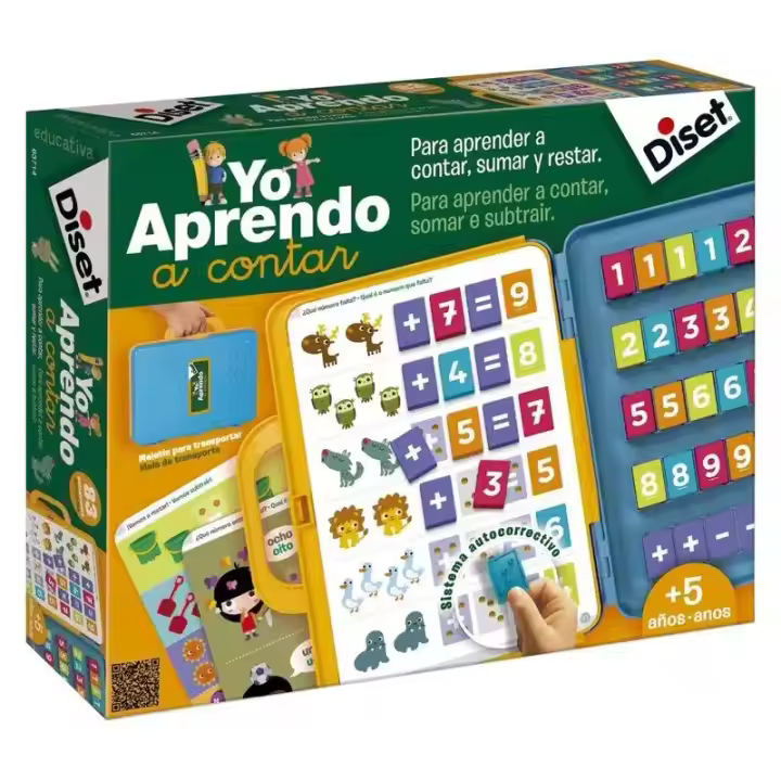 Yo Aprendo a contar 63714 Diset juego para aprender a contar, sumar y restar - 1