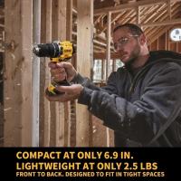 Taladro De Impacto Inalámbrico Dewalt DCD800 2000RPM Con Broca Sin Escobillas De 1/2 Pulgada Herramienta Eléctrica Para Batería Dewalt 20V - details 3