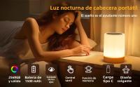 Lámpara De Noche Inteligente RGB 16 Colores Recargable Por USB Para Mesa De Noche Decoración De Dormitorio Regalo Luz De Mesa De Comedor Toque Sensible - details 2