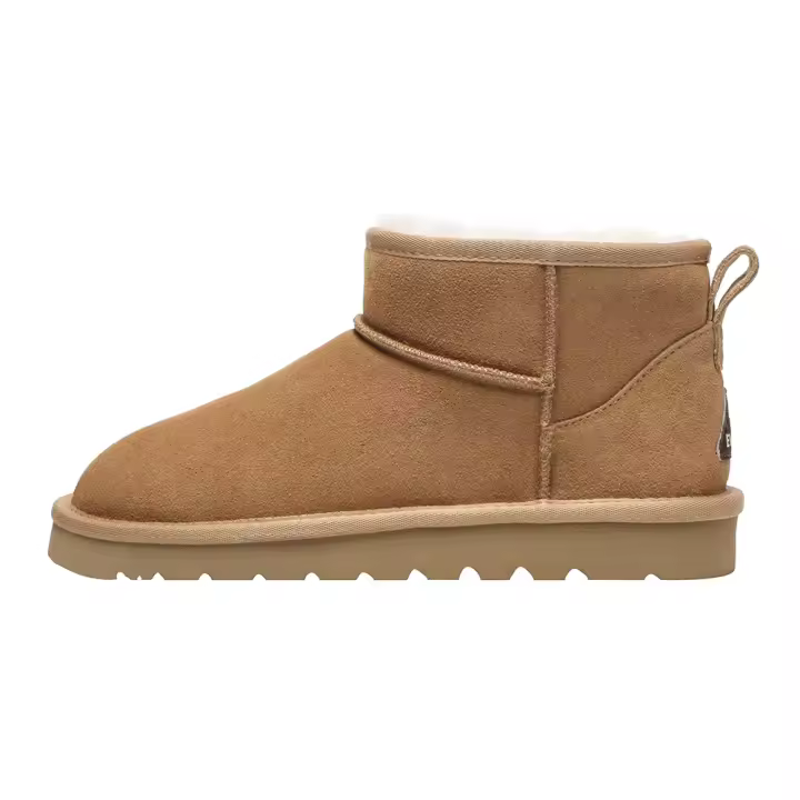 Botas calientes pelo australianas ultra mini clásicas de mujer con pelito, cálidas - Finch - 1