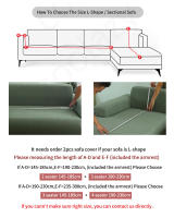 Cubierta De Sofá De Terciopelo Para Sala De Estar Color Gris Estirable Sólido Cubierta De Sofá Conjunto Funda Para Asiento Y Cojín 1PC - details 4