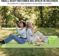 Manta de picnic impermeable de 150x100 cm, colchoneta portátil para acampar al Aire Libre, colchoneta plegable para acampar, colchoneta de Playa, adecuada para Viajes, picnic, camping, Playa. - details 0
