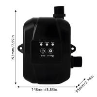 Bomba De Agua Potente 24V Para El Hogar Bomba Recirculante De Agua Silenciosa Para Ducha Automática Elevación Máxima 92 Pies 150W Para Riegos - details 14