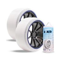 ENERFERO-Cadena de nieve textil para neumaticos,Cadenas Coche Nieve Easy Sock,Cadenas Nieve Coche Antideslizantes y Resistentes,Kit de 2 Cadenas - details 0