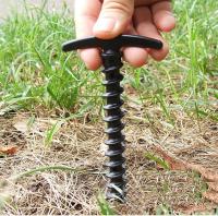 10 Pack Palos De Tenda En Forma De Espiral De Plástico Para Acampar Y Senderismo Anclajes Para Suelo Accesorios De Tenda - details 6