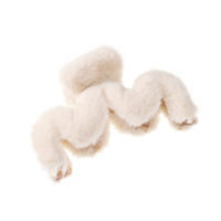 Molans Pinzas De Pelo De Peluche En Colores Sólidos Para Mujer Barretas Accesorios De Pelo Para Otoño E Invierno Moda Casual - details 5