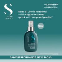Fluido Diario Anti-Roturas, Semi di Lino, para pelo Dañado, Alfaparf Milano Professional, Fluido reconstructor, con tecnología  protectora  de agentes contaminantes Alfaparf y de cualidad Profesional, sin Sulfatos, parafinas ni aceites minerales 125ml - details 3