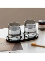 Taza De Vidrio Unipersonal De 270ml Estilo Nórdico Multifuncional Resistente Al Calor Para Agua Leche Café Ideal Para Bar - details 6