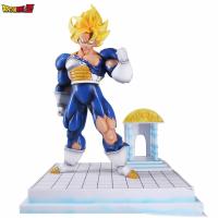 Figura De Acción Dragon Ball Mt Time Machine Son Goku 33cm Estatua De Colección PVC Modelo Decorativo Para Niños Regalo - details 0