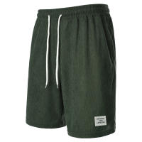 Nuevos Pantalones Cortos De Corduroy Para Hombre Verano Color Sólido Con Cordones Estilo Casual Cierre De Cordón Talla Media - details 40