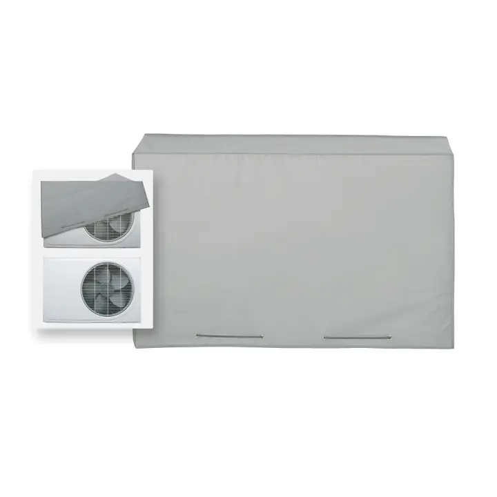 Rayen 6061 - Funda para aire acondicionado, con doble sistema de ajuste, 90 x 55 x 30 cm - 1