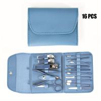 Juego De Tijeras Para Uñas Profesional Con Estuche Portátil Herramienta De Manicura Y Pedicura Incluye Cortauñas Y Acrílicos - details 5