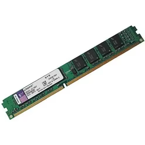 Kingston KVR16N11S8/4 DDR3 PC3-12800U 1600Mhz 1Rx8 Low Profile 4GB RAM PC Escritorio - 1