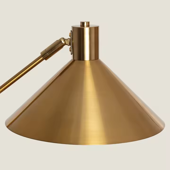 Ledkia Lámpara de Pie Metal Aleya Gold Dorado - 1