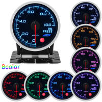 Medidor De Medidor De Presión De Aceite Y Temperatura De Agua Para Coche Universal 12V 52mm 8 Colores Con Sensor De Presión De Aceite EGT Y Turbo Boost Para Carreras - details 12